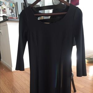 Black B.B. Dakota dress long sleeve and flared